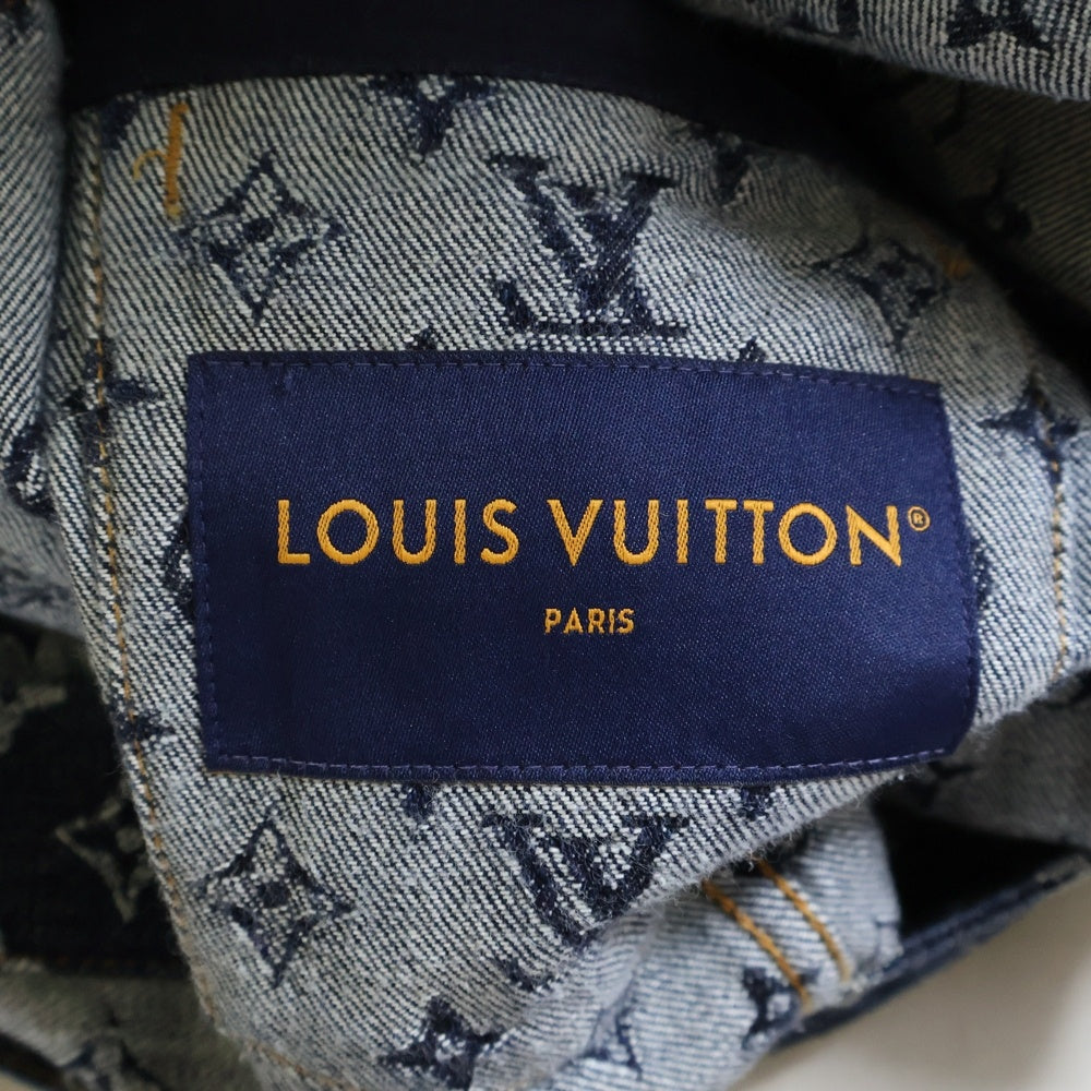 LOUIS VUITTON(ルイヴィトン) 24AW モノグラムジャガード デニム トラッカージャケット インディゴ RM242M UZD HRA79W