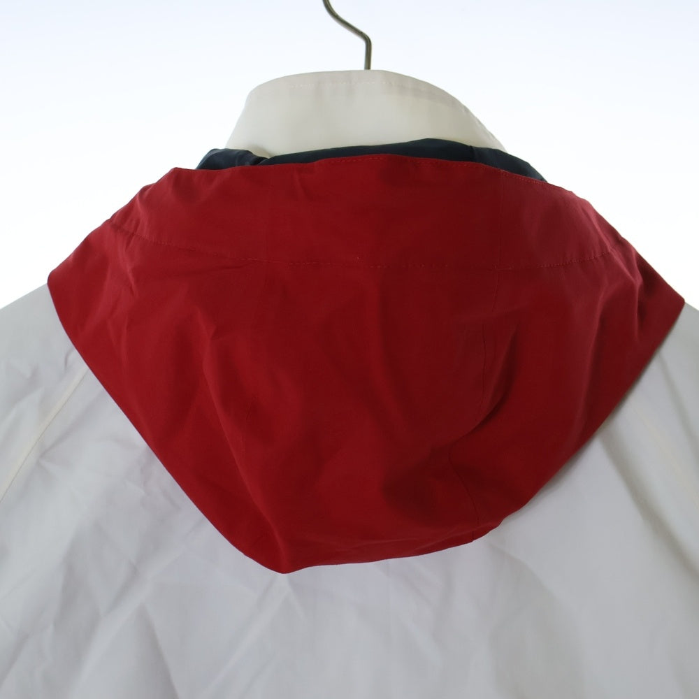 SUPREME(シュプリーム) 18AW GORE-TEX Court Jacket ゴアテックス コート ジップアップ フーデッド ナイロン マウンテンジャケット ホワイト/レッド