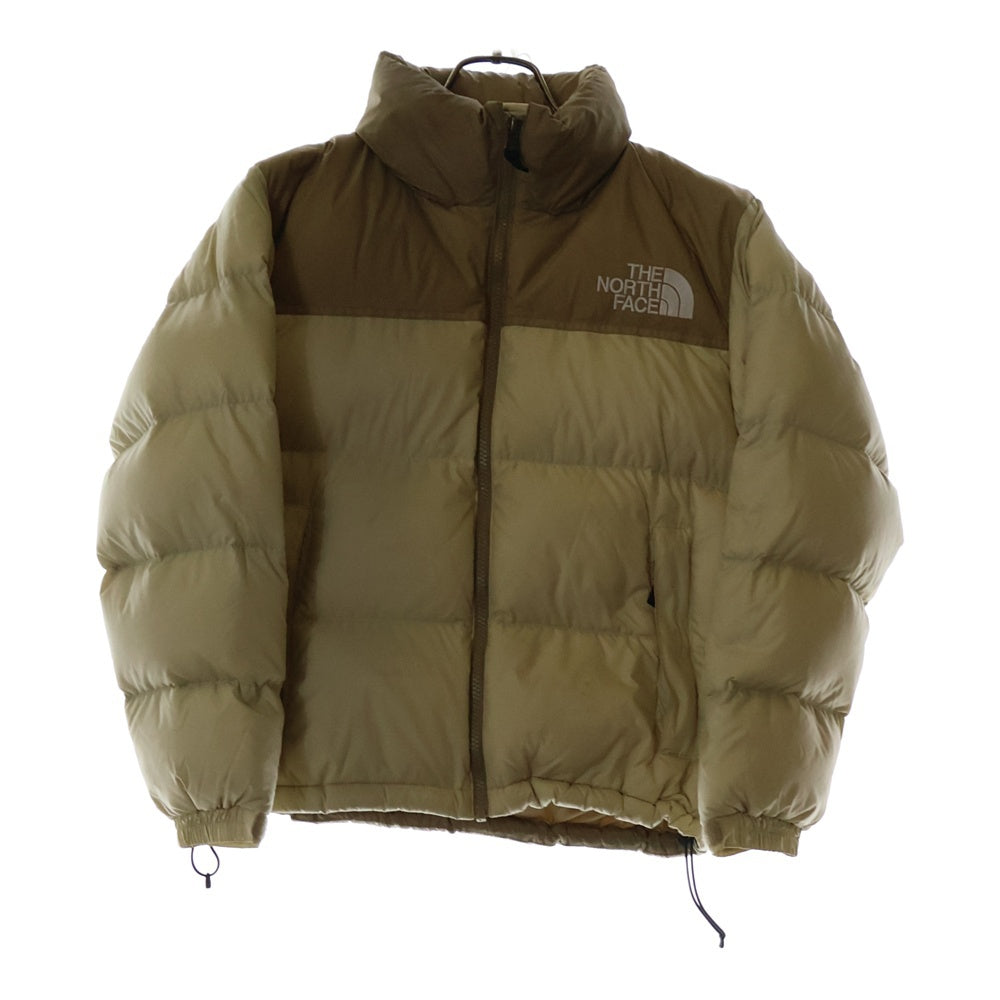 THE NORTH FACE(ザノースフェイス) SHORT NUPTSE JKT ショートヌプシ ダウンジャケット レディース ベージュ NDW92232