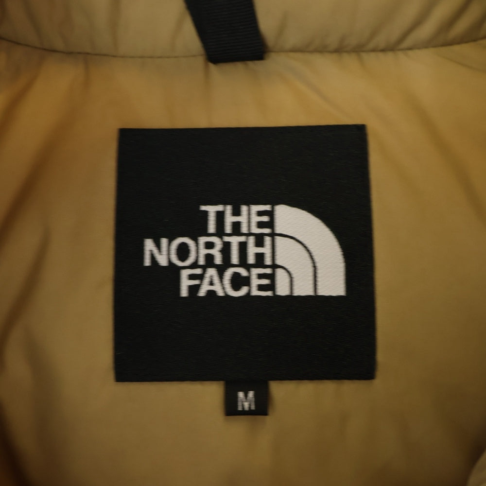 THE NORTH FACE(ザノースフェイス) SHORT NUPTSE JKT ショートヌプシ ダウンジャケット レディース ベージュ NDW92232