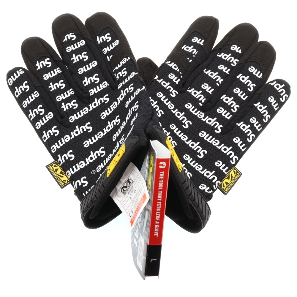 SUPREME(シュプリーム) 17SS ×Mechanix Wear Original Work Gloves Yellow メカニックスウェア オリジナル ワーク グローブ 手袋 ブラック
