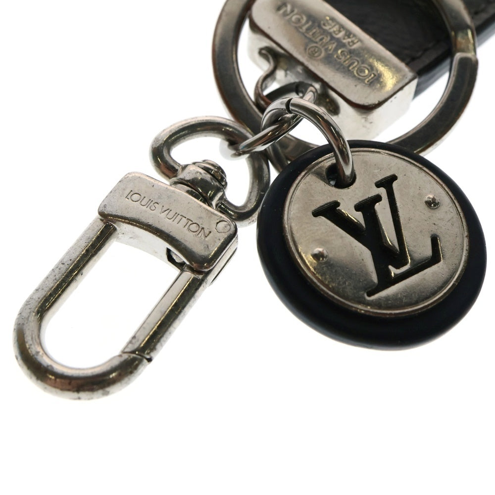 LOUIS VUITTON(ルイヴィトン) ネオ LV クラブ モノグラム エクリプス レザー キーホルダー ブラック/シルバー M01527