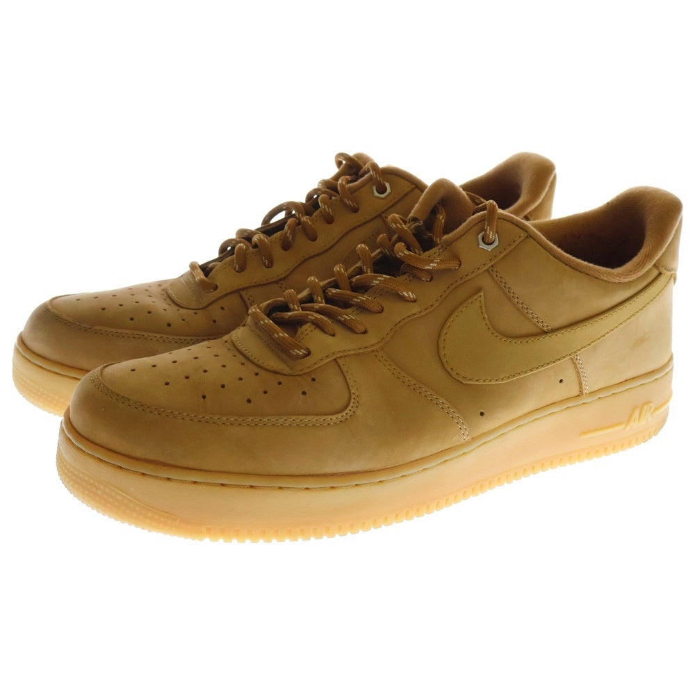 NIKE(ナイキ) AIR FORCE 1 07 WB WHEAT エアフォース1 ウィート ローカットスニーカー ブラウン US13/31.0cm CJ9179-200