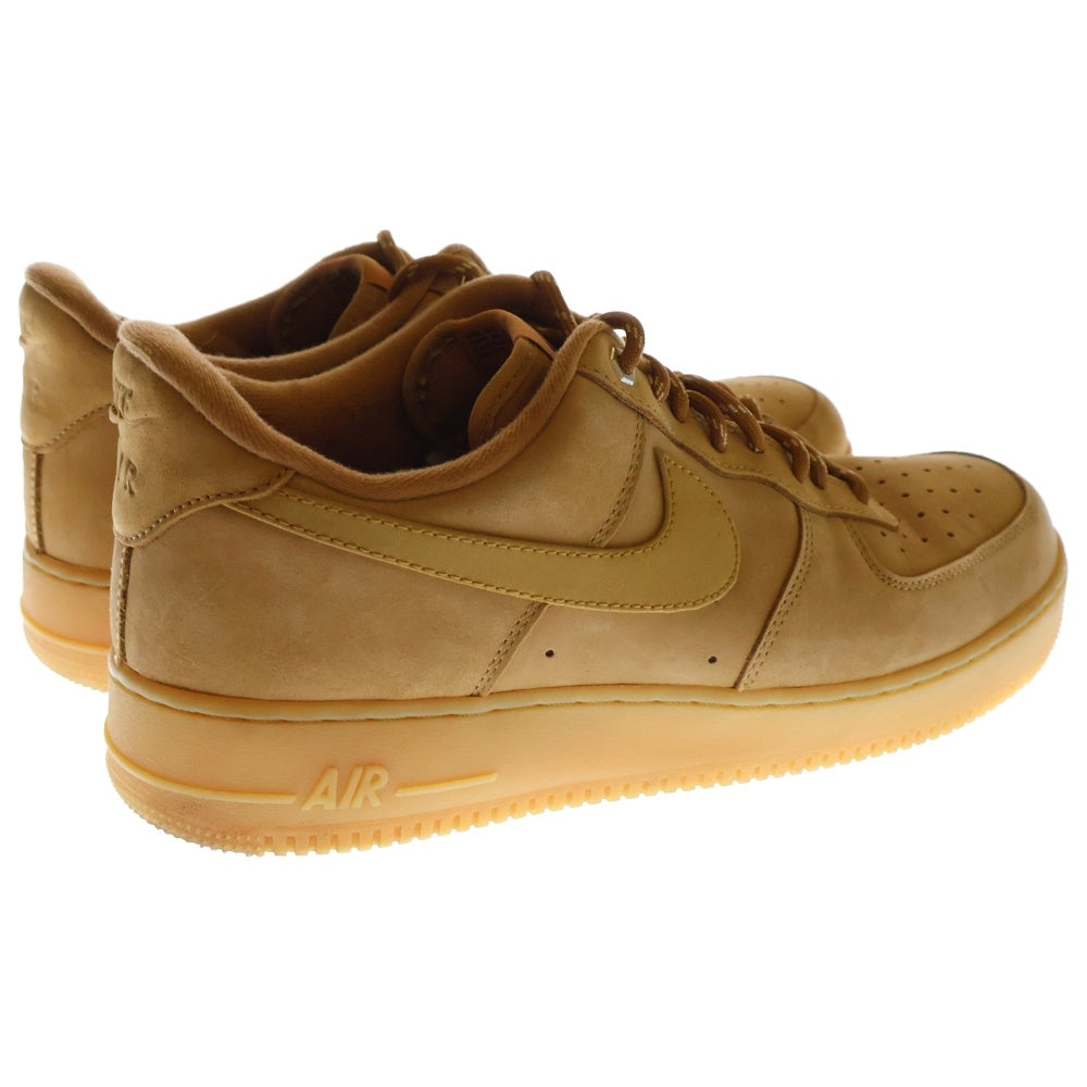NIKE(ナイキ) AIR FORCE 1 07 WB WHEAT エアフォース1 ウィート ローカットスニーカー ブラウン US13/31.0cm CJ9179-200