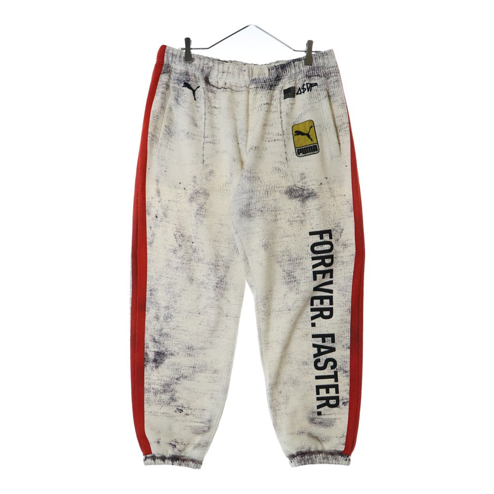 PUMA(プーマ) xA$AP ROCKY JOGGING SWEATPANTS WARM WHITE エイサップロッキー ジョギング スウェットパンツ ホワイト 631041-65