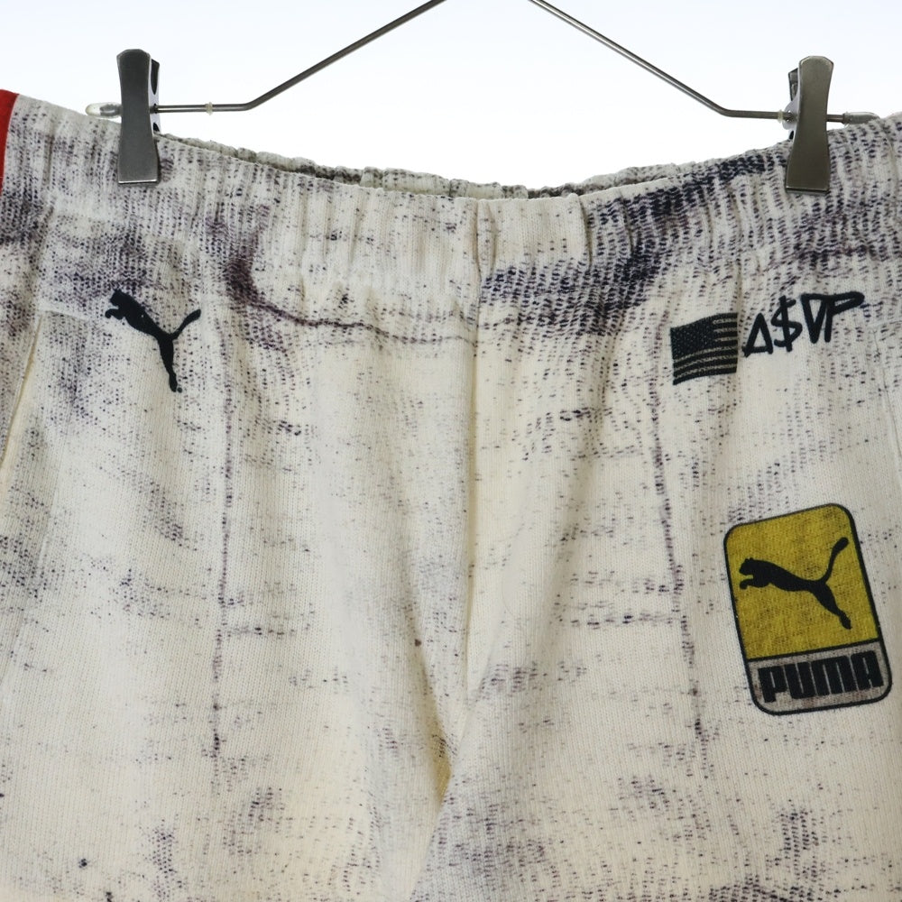 PUMA(プーマ) xA$AP ROCKY JOGGING SWEATPANTS WARM WHITE エイサップロッキー ジョギング スウェットパンツ ホワイト 631041-65