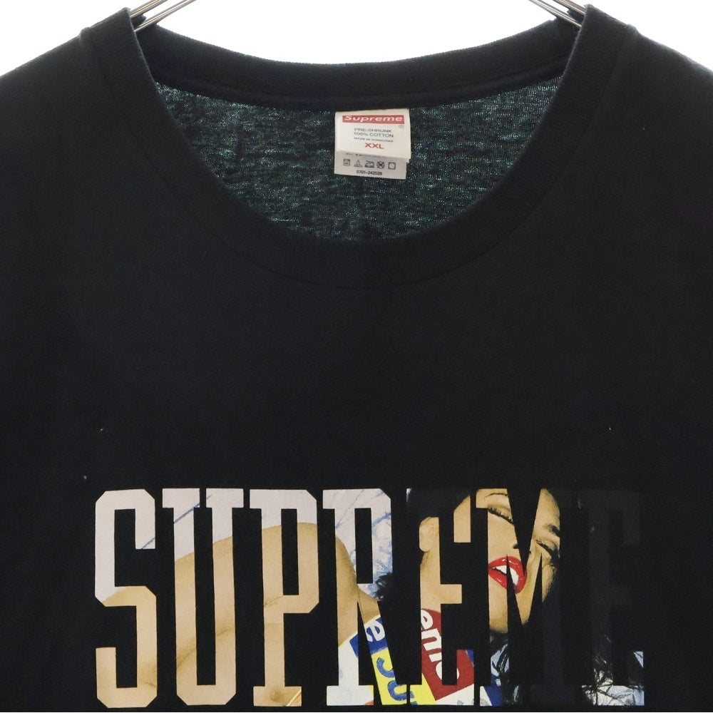 SUPREME(シュプリーム) 24AW Tera Patrick Tee テラ パトリック クルーネック カットソー 半袖Tシャツ ブラック