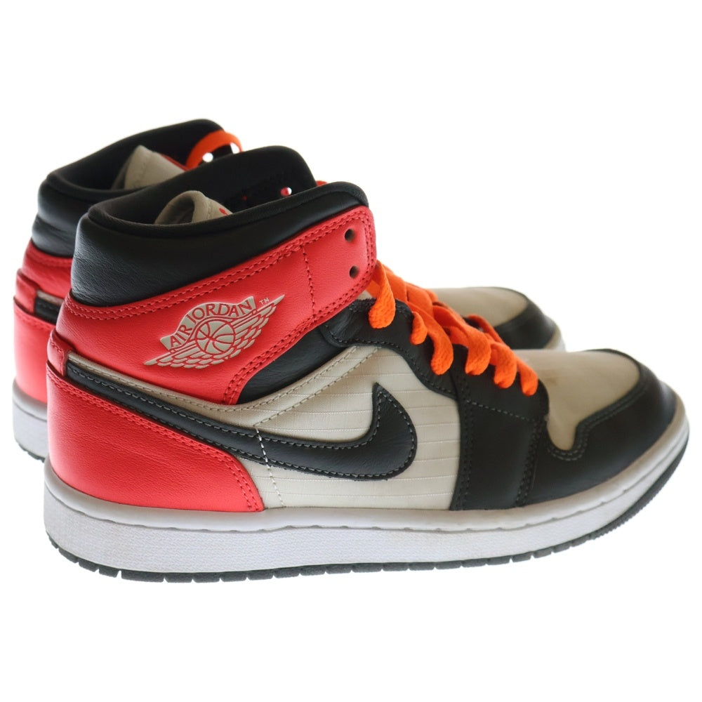 NIKE(ナイキ) WOMEN'S AIR JORDAN 1 MID LIGHT OREWOOD ウィメンズ エアジョーダン 1 ライト オレウッド ミッドカットスニーカー レディース US6.5/23.5cm DQ60708-100