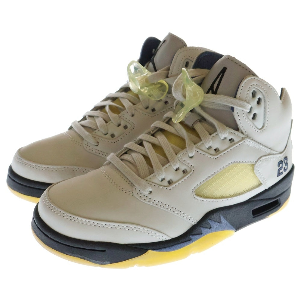 NIKE(ナイキ) ×A MA MANIERE WOMEN'S AIR JORDAN 5 RETRO SP DAWN ウィメンズ エアジョーダン5 レトロ ドーン ミッドカットスニーカー レディース US6.5/23.5cm FZ5758-004