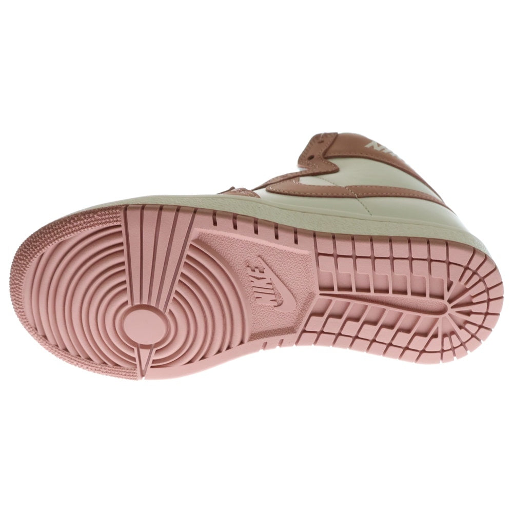 NIKE(ナイキ) JORDAN AIR SHIP SP RUST PINK AND SAIL ジョーダン エアシップ ミッドカットスニーカー ピンク レディース US4/23cm FQ2952-600