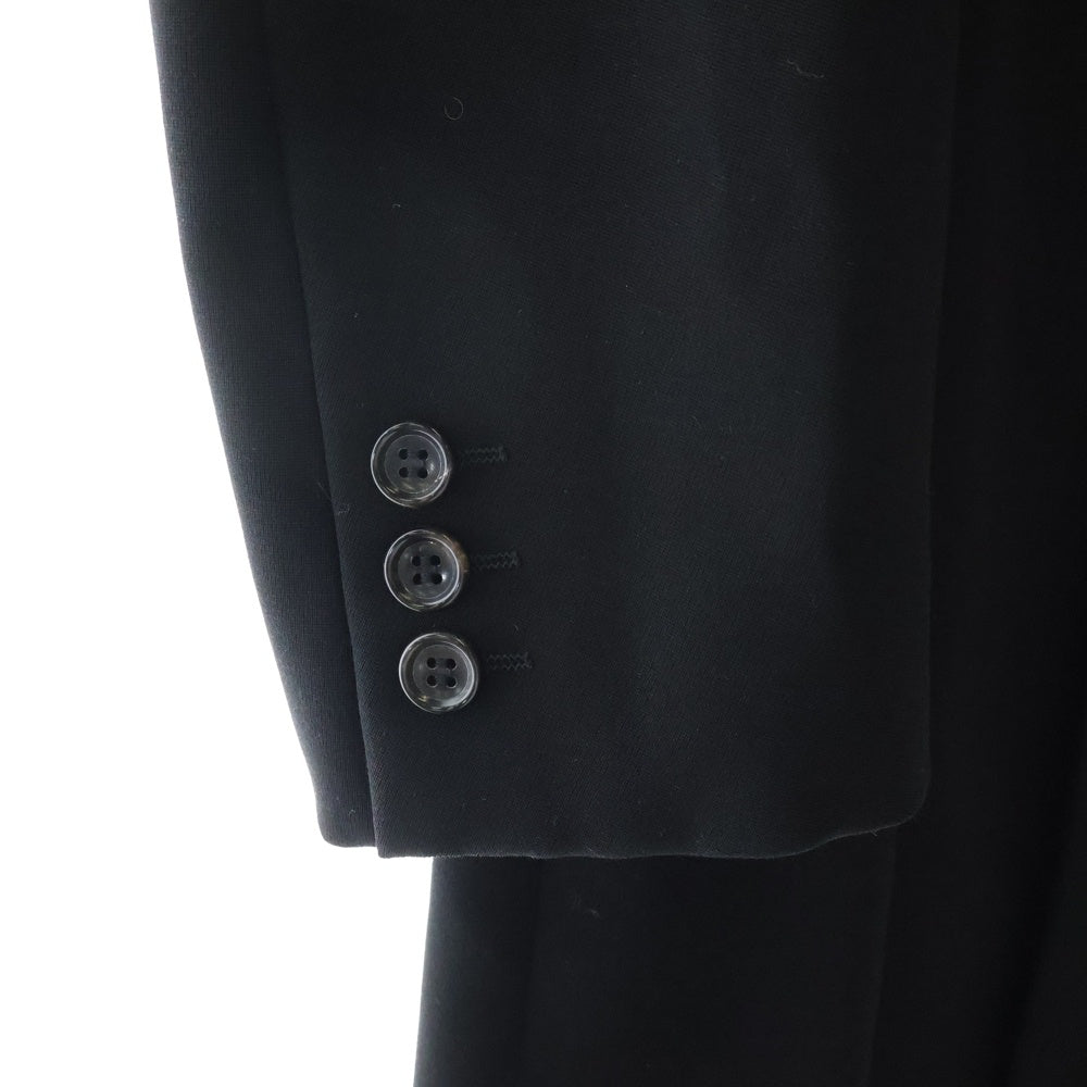 COMME des GARCONS HOMME PLUS(コムデギャルソンオムプリュス) 19AW AD2019 ベストドッキング シングルブレスト ロング テーラードジャケット ブラック PD-J033