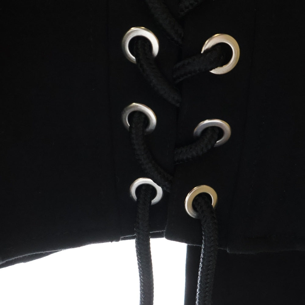 DIESEL(ディーゼル) G-TARAS JACKET ジータラス ストレッチレーヨンナイロン ダブルライダースジャケット ブラック レディース 00SBK3