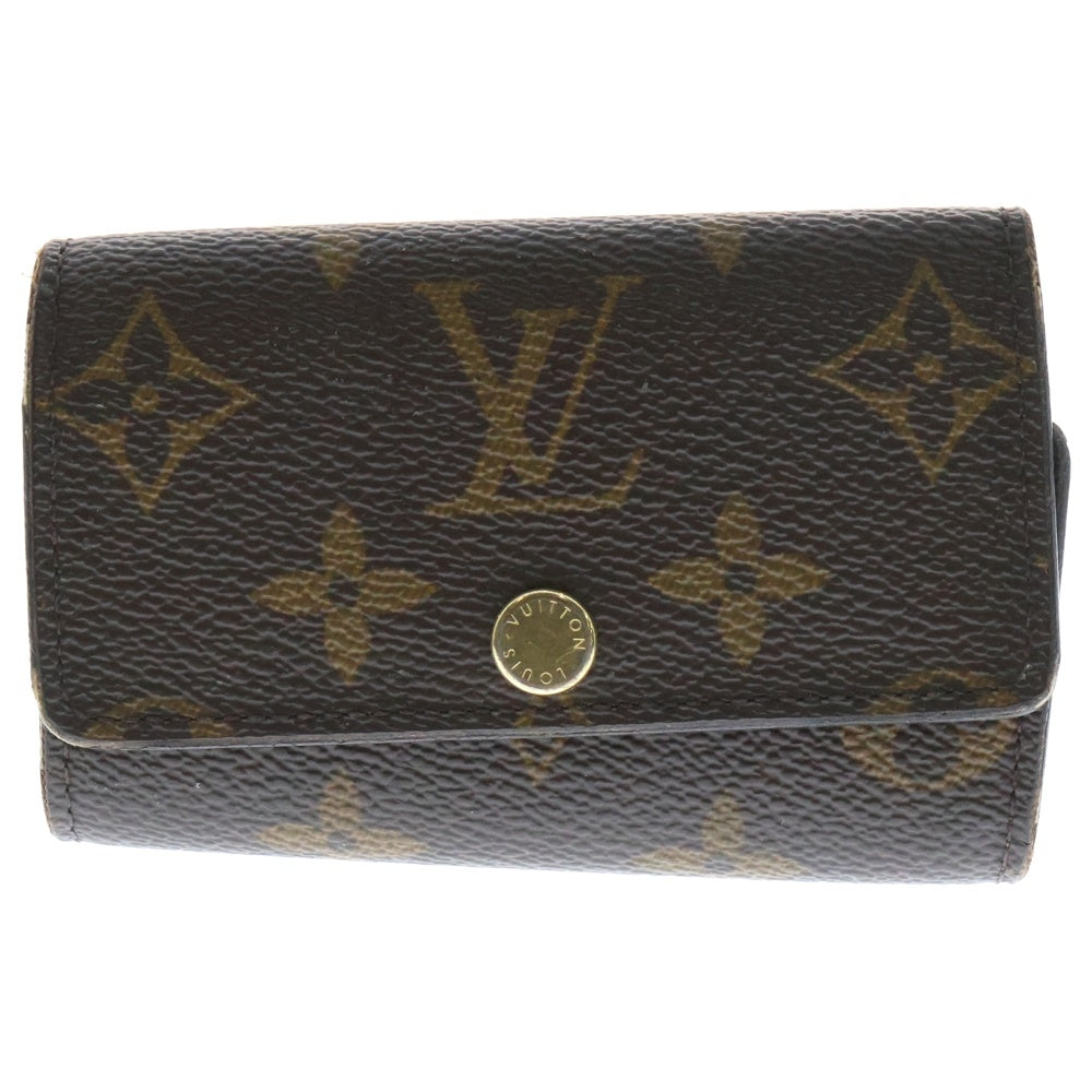 LOUIS VUITTON(ルイヴィトン) ミュルティクレ 6 モノグラム キーケース ブラウン M62630 RFID