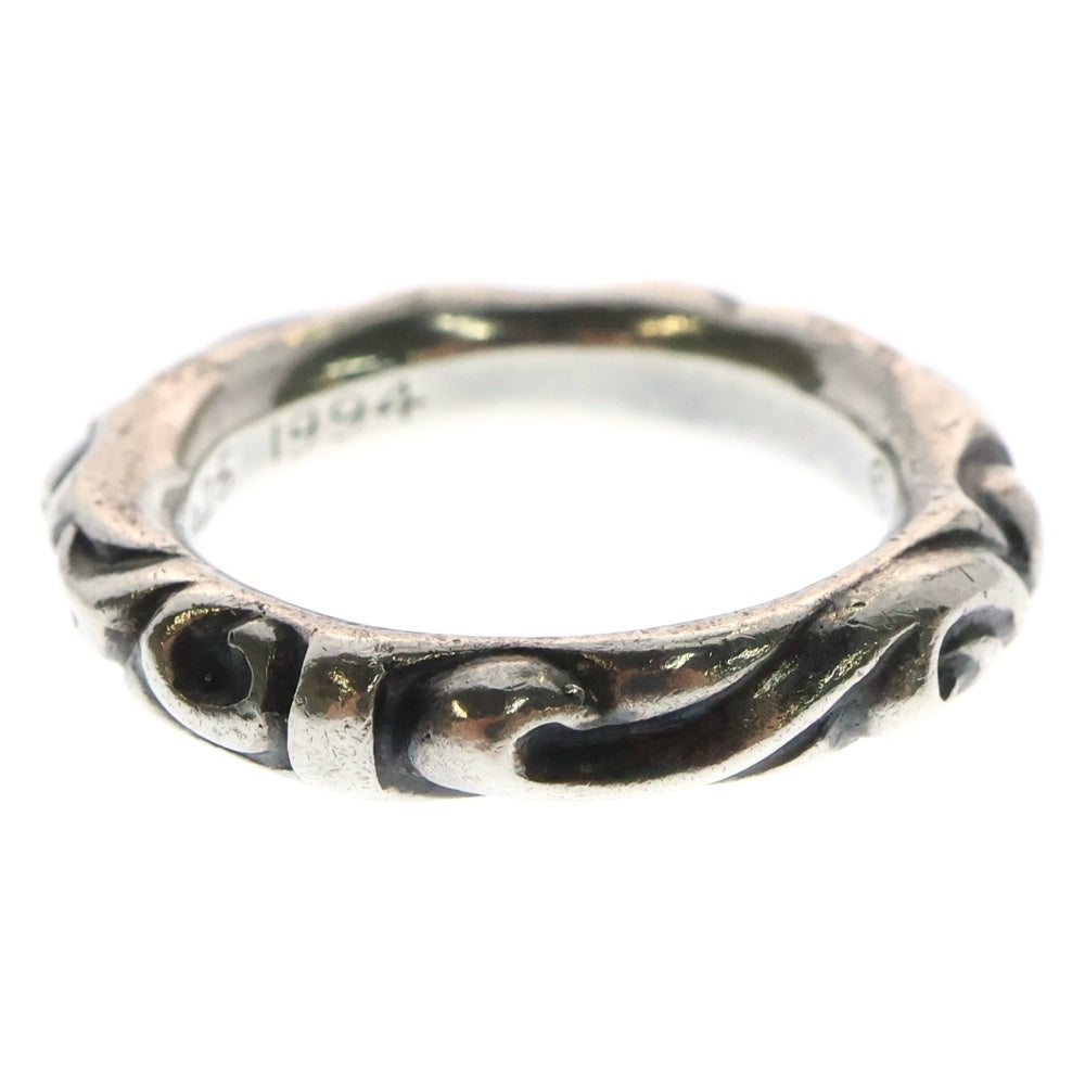 CHROME HEARTS(クロムハーツ) SCRL BAND スクロールバンド リング シルバー BCA351