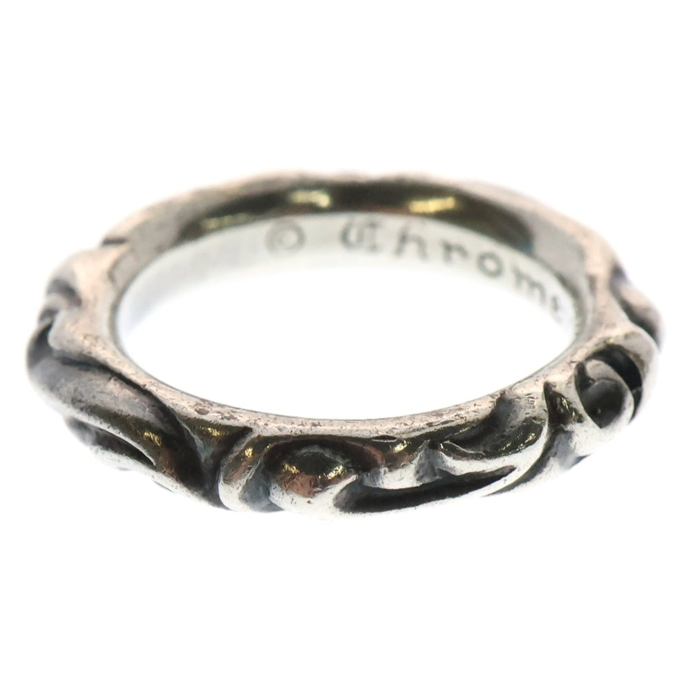 CHROME HEARTS(クロムハーツ) SCRL BAND スクロールバンド リング シルバー BCA351
