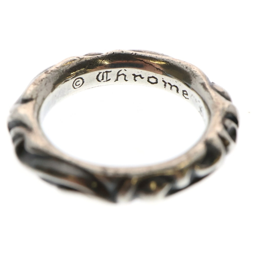 CHROME HEARTS(クロムハーツ) SCRL BAND スクロールバンド リング シルバー BCA351