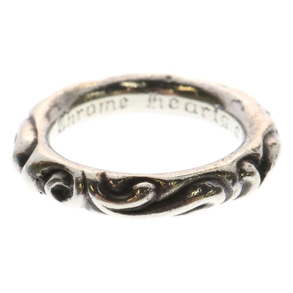 CHROME HEARTS(クロムハーツ) SCRL BAND スクロールバンド リング シルバー BCA351