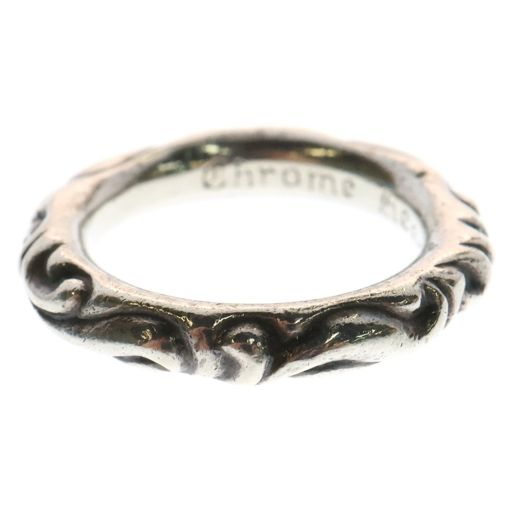 CHROME HEARTS(クロムハーツ) SCRL BAND スクロールバンド リング シルバー BCA351