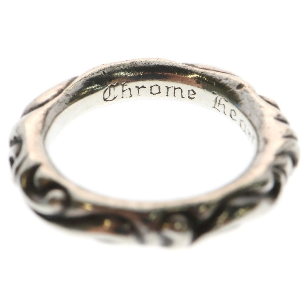 CHROME HEARTS(クロムハーツ) SCRL BAND スクロールバンド リング シルバー BCA351