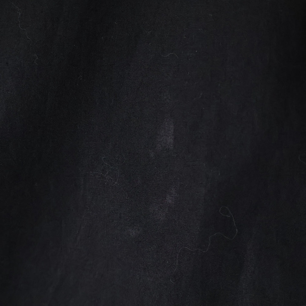 RAF SIMONS(ラフシモンズ) 23SS CLASSIC SHIRT WITH NET INSERT クラシック 長袖シャツ ウィズネットインサート ブラック 231-M256