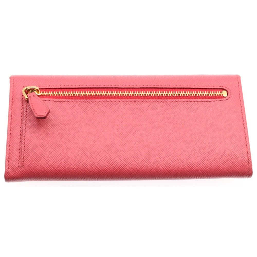 PRADA(プラダ) SAFFIANO FIOCCO サフィアーノ フィオッコ リボンモチーフ ロングウォレット 長財布 ピンク レディース 1MH132 ZTM F0505