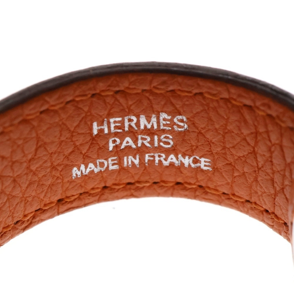 HERMES(エルメス) ノマド グローブホルダー チャーム □J刻印 オレンジ