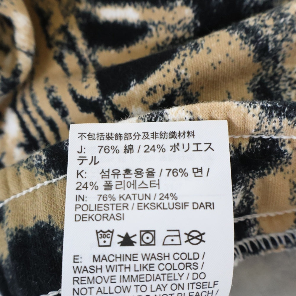 NIKE(ナイキ) M J MVP AOP FLC PANT ジョーダン グラフィック総柄プリント フリース スウェットパンツ ベージュ HF9301-133