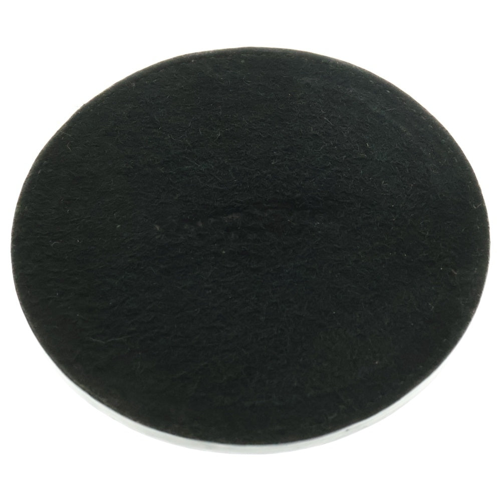 CHROME HEARTS(クロムハーツ) COASTER CHプラス レザーコースター ブラック