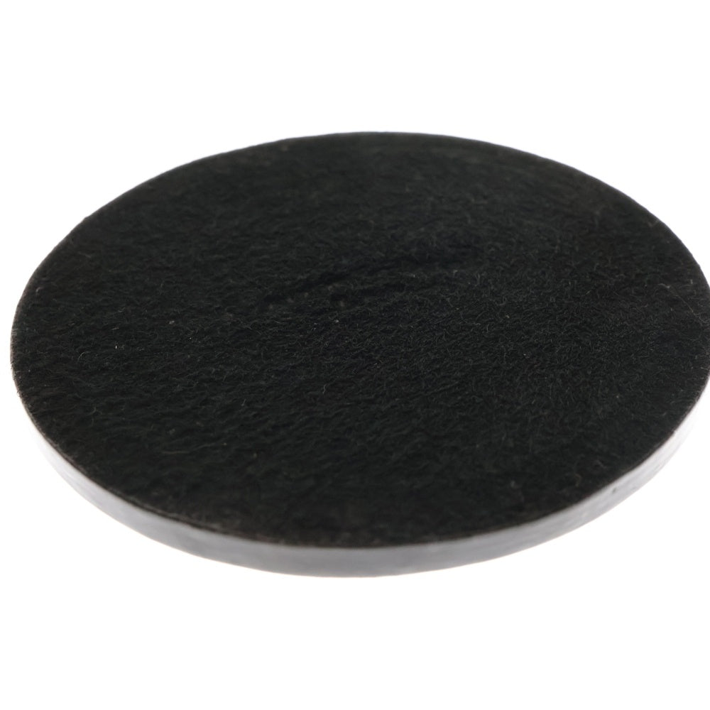 CHROME HEARTS(クロムハーツ) COASTER CHプラス レザーコースター ブラック