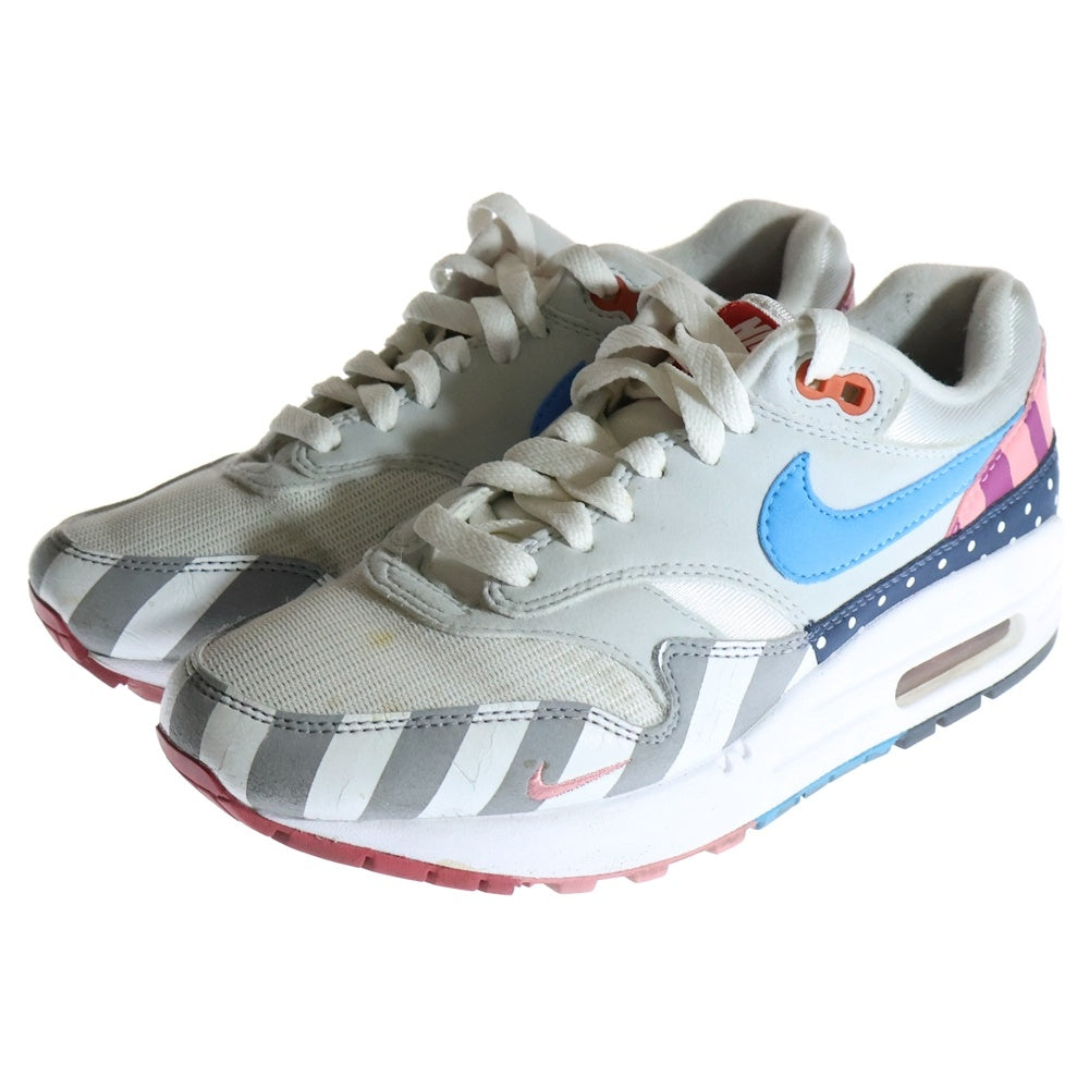 NIKE(ナイキ) × PARRA AIR MAX 1 Pure Platinum パラ エアマックス1 ピュアプラチナム ローカットスニーカー マルチカラー レディース US4/23.0cm AT3057-100