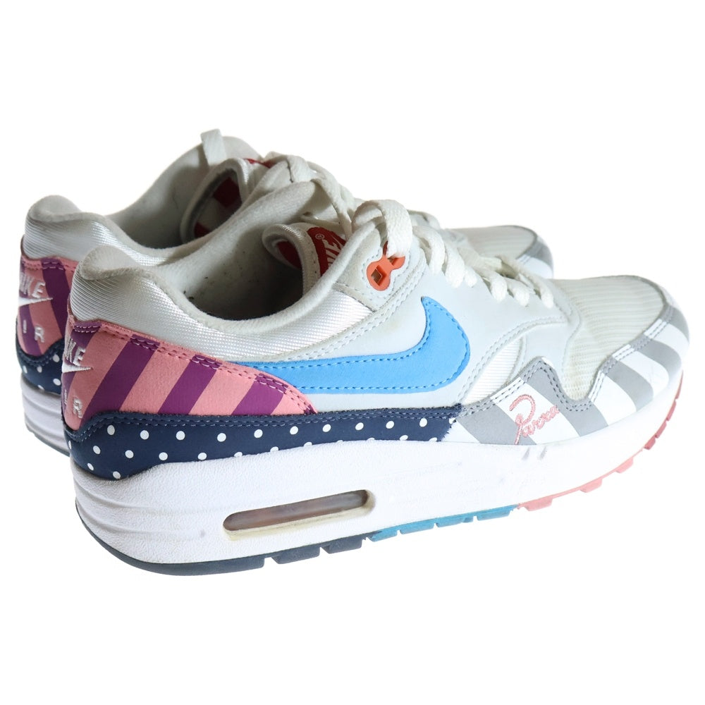 NIKE(ナイキ) × PARRA AIR MAX 1 Pure Platinum パラ エアマックス1 ピュアプラチナム ローカットスニーカー マルチカラー レディース US4/23.0cm AT3057-100