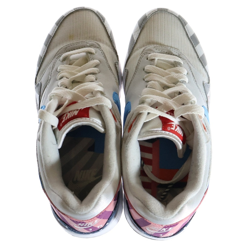 NIKE(ナイキ) × PARRA AIR MAX 1 Pure Platinum パラ エアマックス1 ピュアプラチナム ローカットスニーカー マルチカラー レディース US4/23.0cm AT3057-100