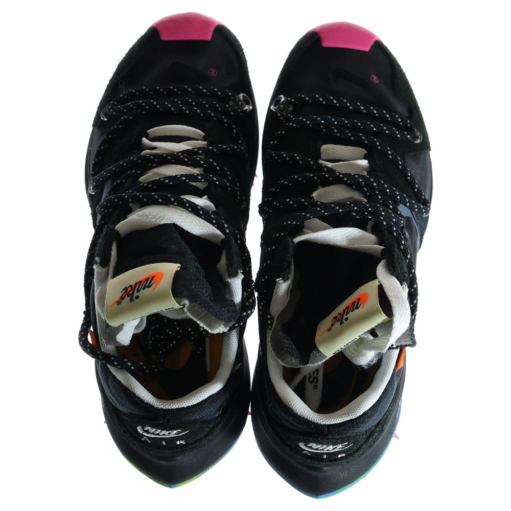 NIKE(ナイキ) × OFF-WHITE W ZOOM TERRA KIGER 5 オフホワイト ズームテラ カイガー 5 ローカットスニーカー ブラック レディース US6.5/23.5cm CD8179-001