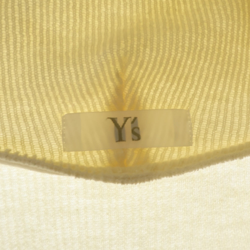 Y's(ワイズ) コットン ダブルジップ ニット ワンピース レディース アイボリー YR-D04-803