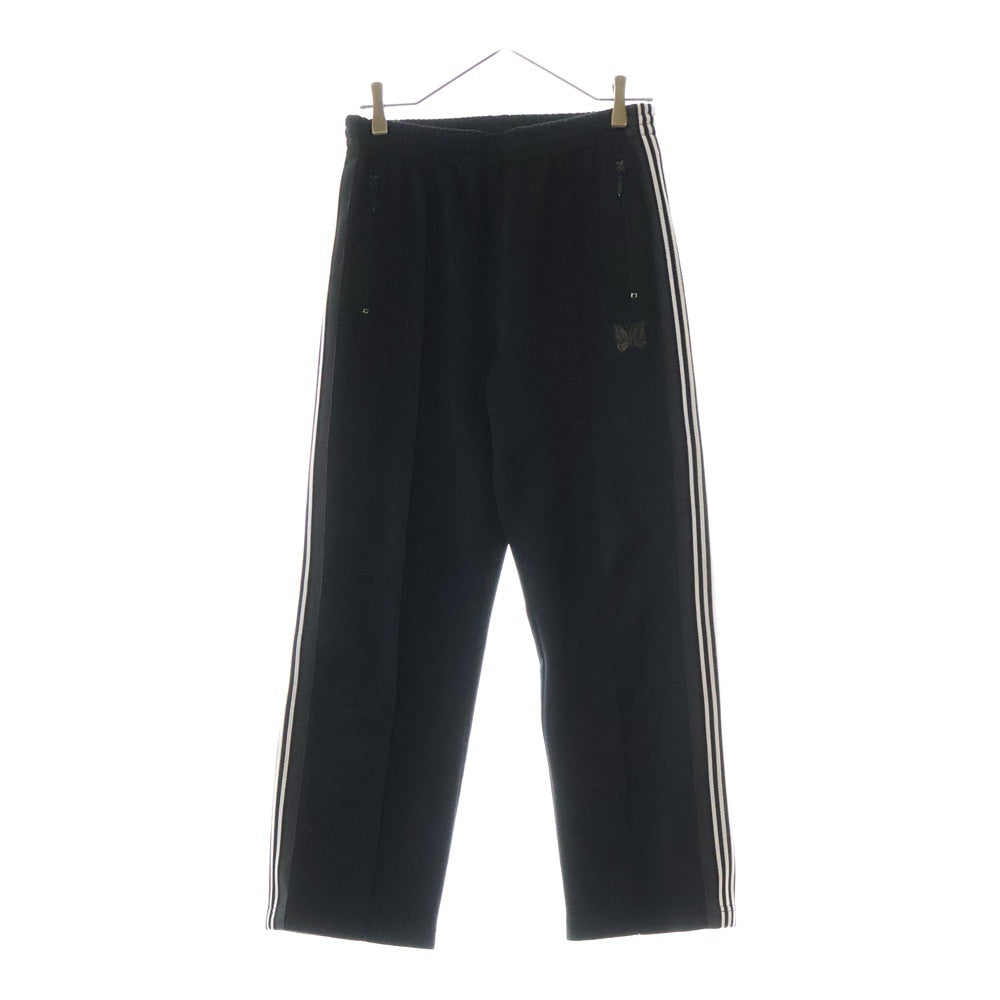 Needles(ニードルス) 19SS TRACK PANT サイドラインデザイン トラック パンツ ブラック EJ379