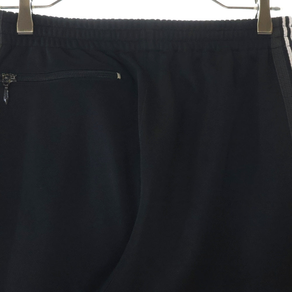 Needles(ニードルス) 19SS TRACK PANT サイドラインデザイン トラック パンツ ブラック EJ379