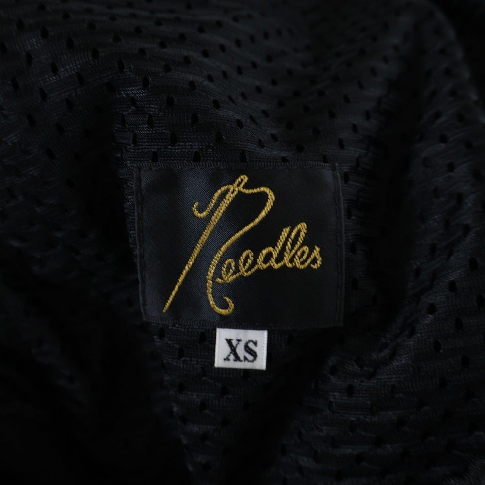 Needles(ニードルス) 19SS TRACK PANT サイドラインデザイン トラック パンツ ブラック EJ379