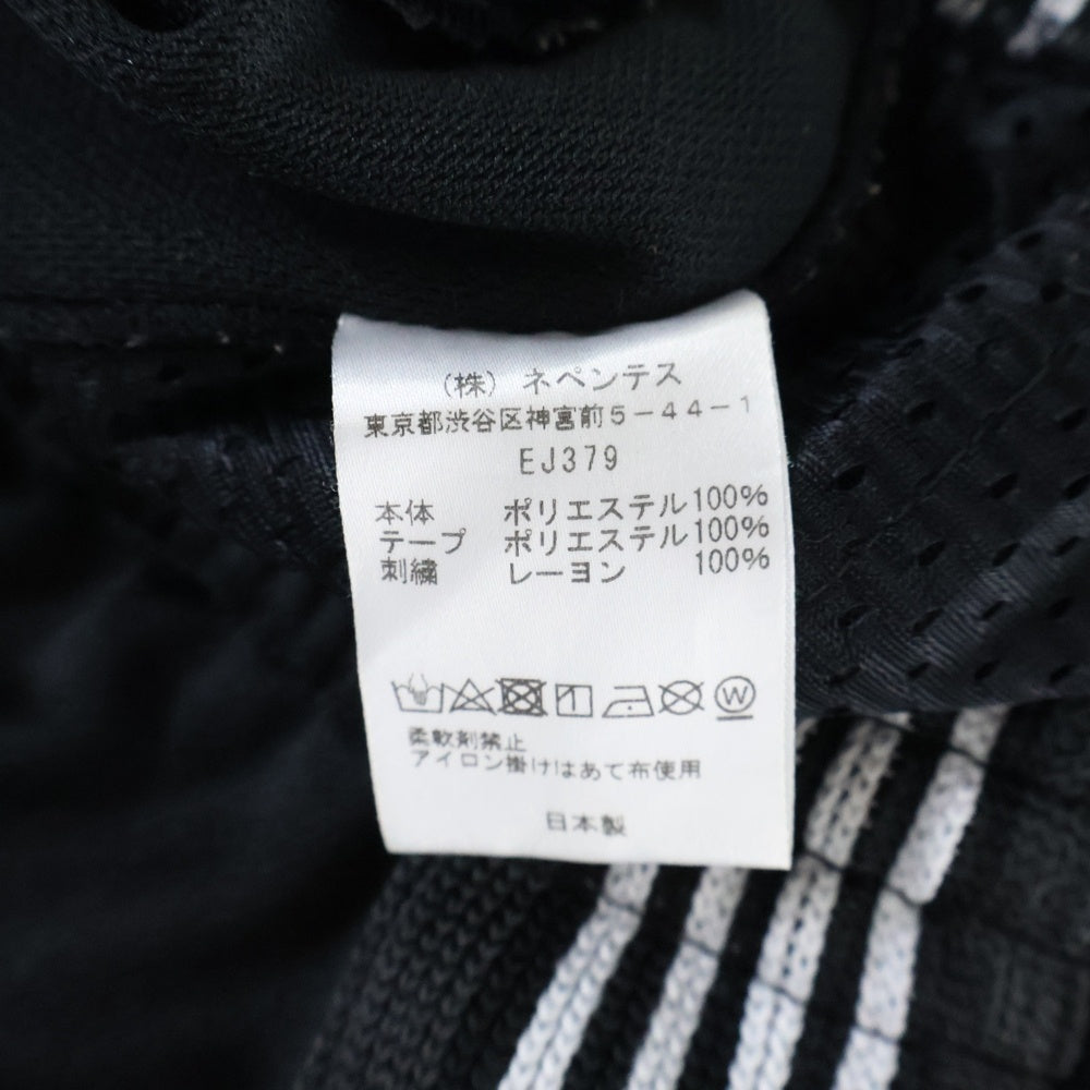 Needles(ニードルス) 19SS TRACK PANT サイドラインデザイン トラック パンツ ブラック EJ379
