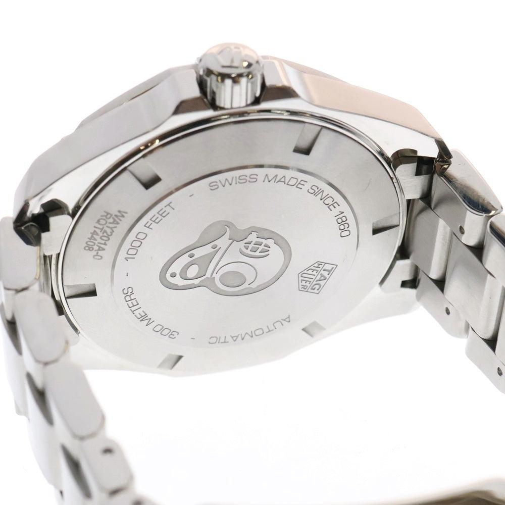 TAG HEUER(タグホイヤー) アクアレーサ ー キャリバー5 自動巻き ステンレススティール 腕時計 WAY201A-0 RQT4408