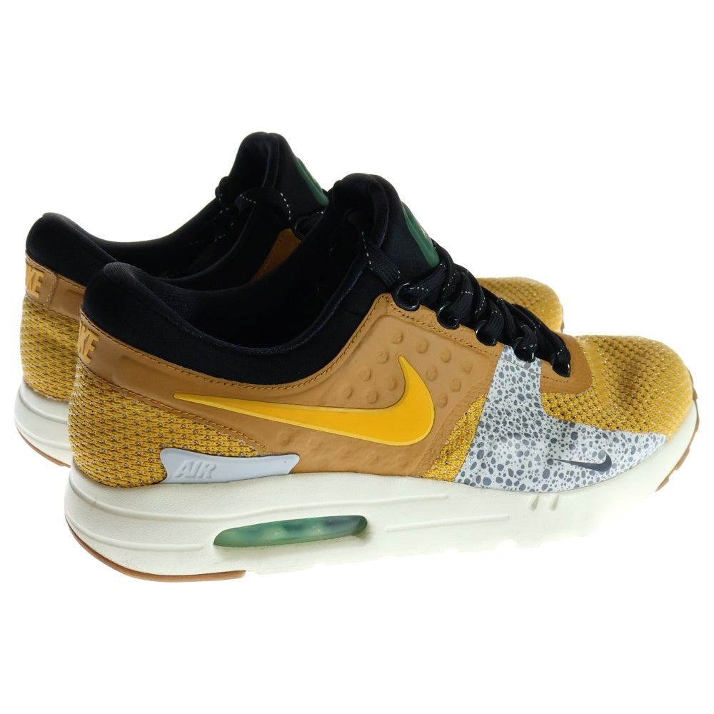 NIKE(ナイキ) ×ATMOS AIR MAX ZERO SAFARI アトモス エアマックス ゼロ サファリ ローカットスニーカー イエロー US10/28cm AH1809-073