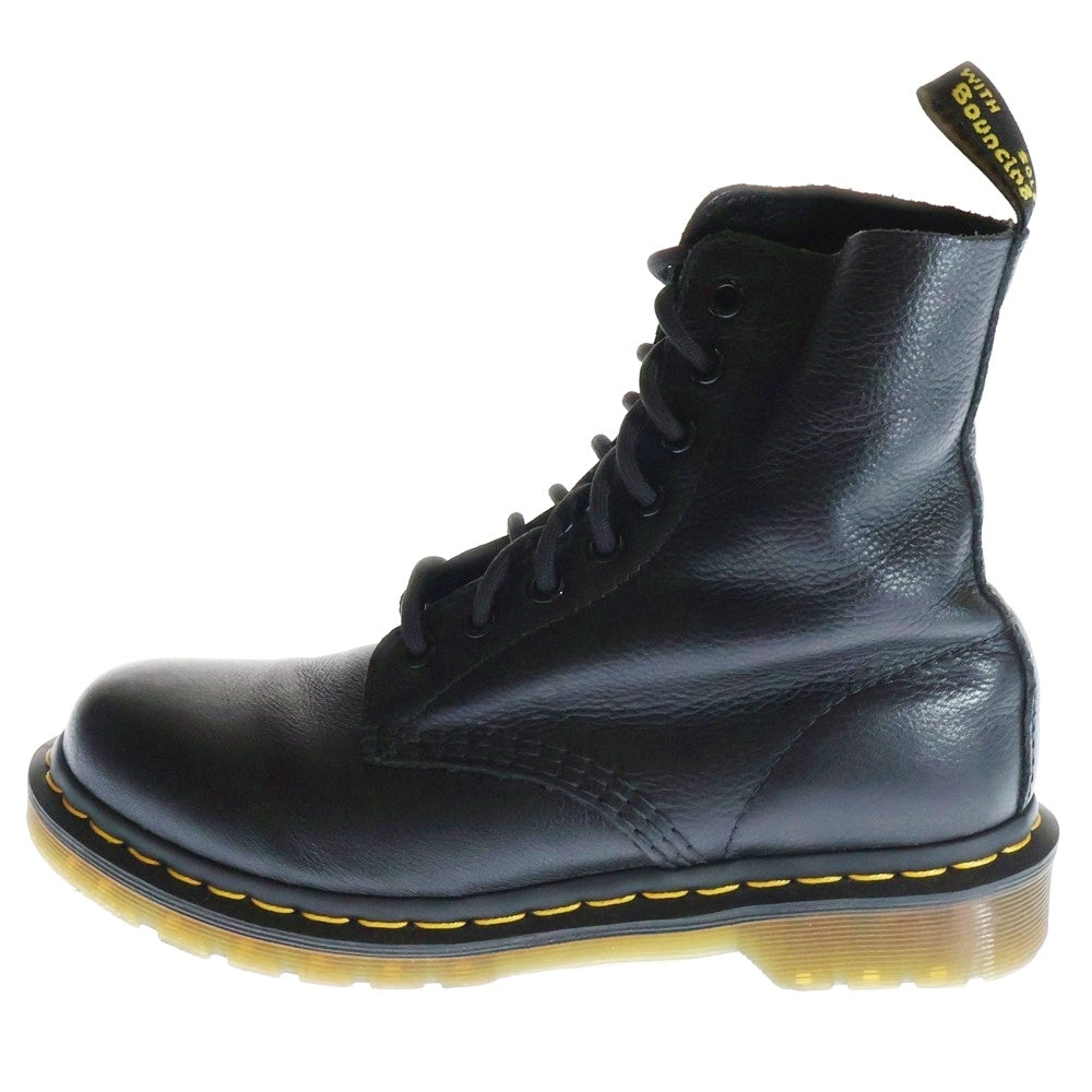 Dr.Martens(ドクターマーチン) 1460 PASCAL 8ホール レースアップ ハイカットシューズ レザーブーツ ブラック レディース