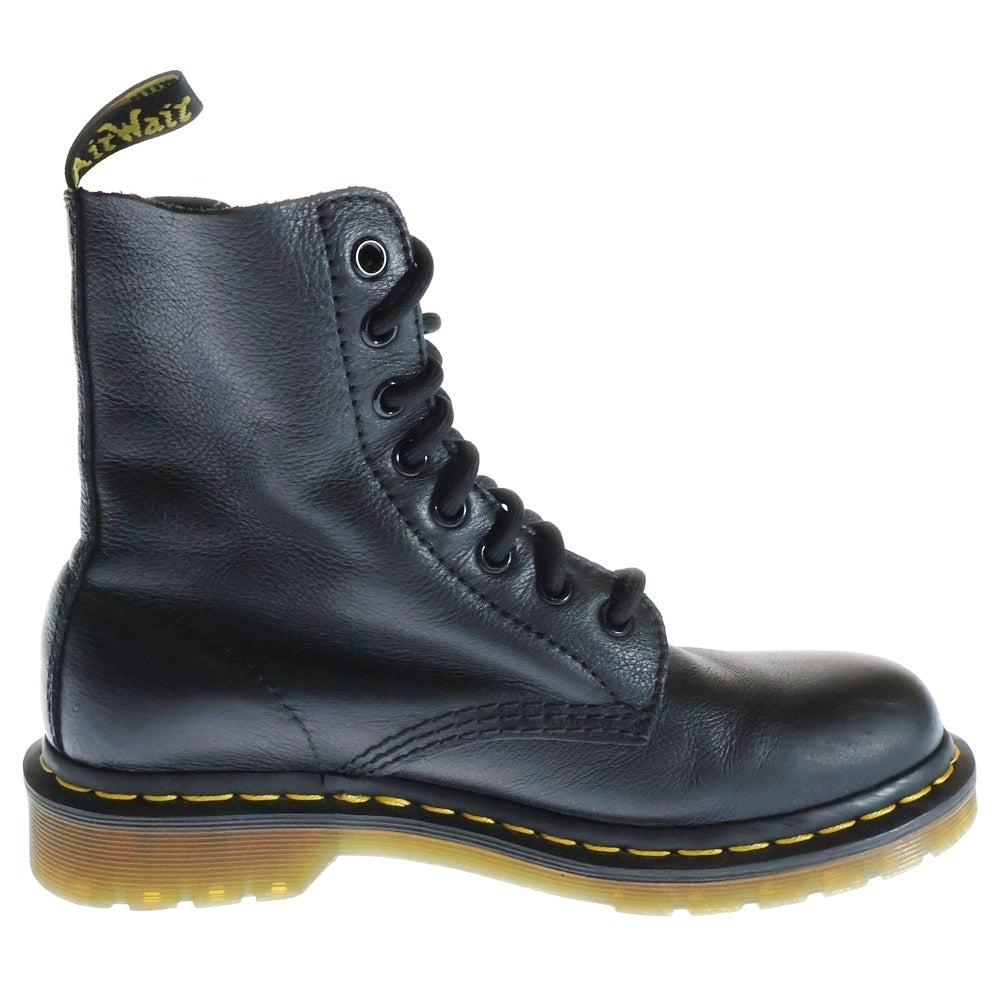 Dr.Martens(ドクターマーチン) 1460 PASCAL 8ホール レースアップ ハイカットシューズ レザーブーツ ブラック レディース
