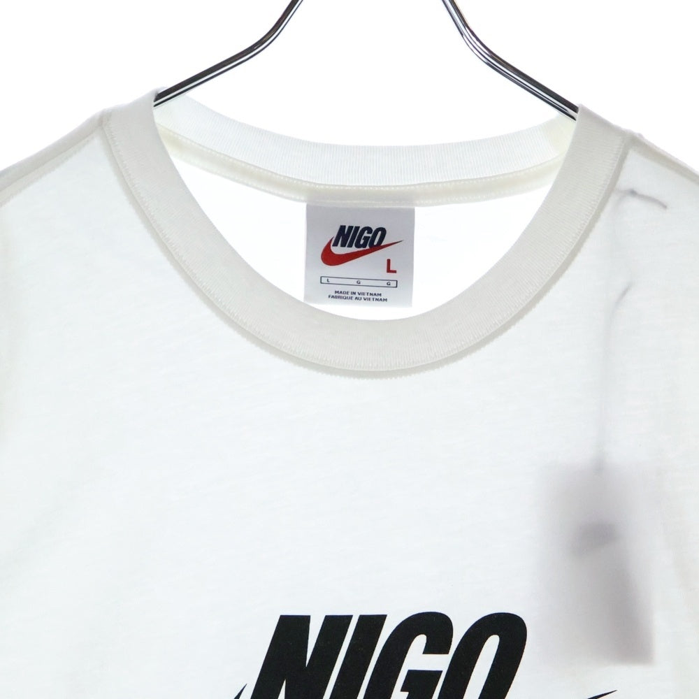 NIKE(ナイキ) ×NIGO NRG SS TEE ニゴ クルーネック カットソー 半袖Tシャツ ホワイト FV5943-100