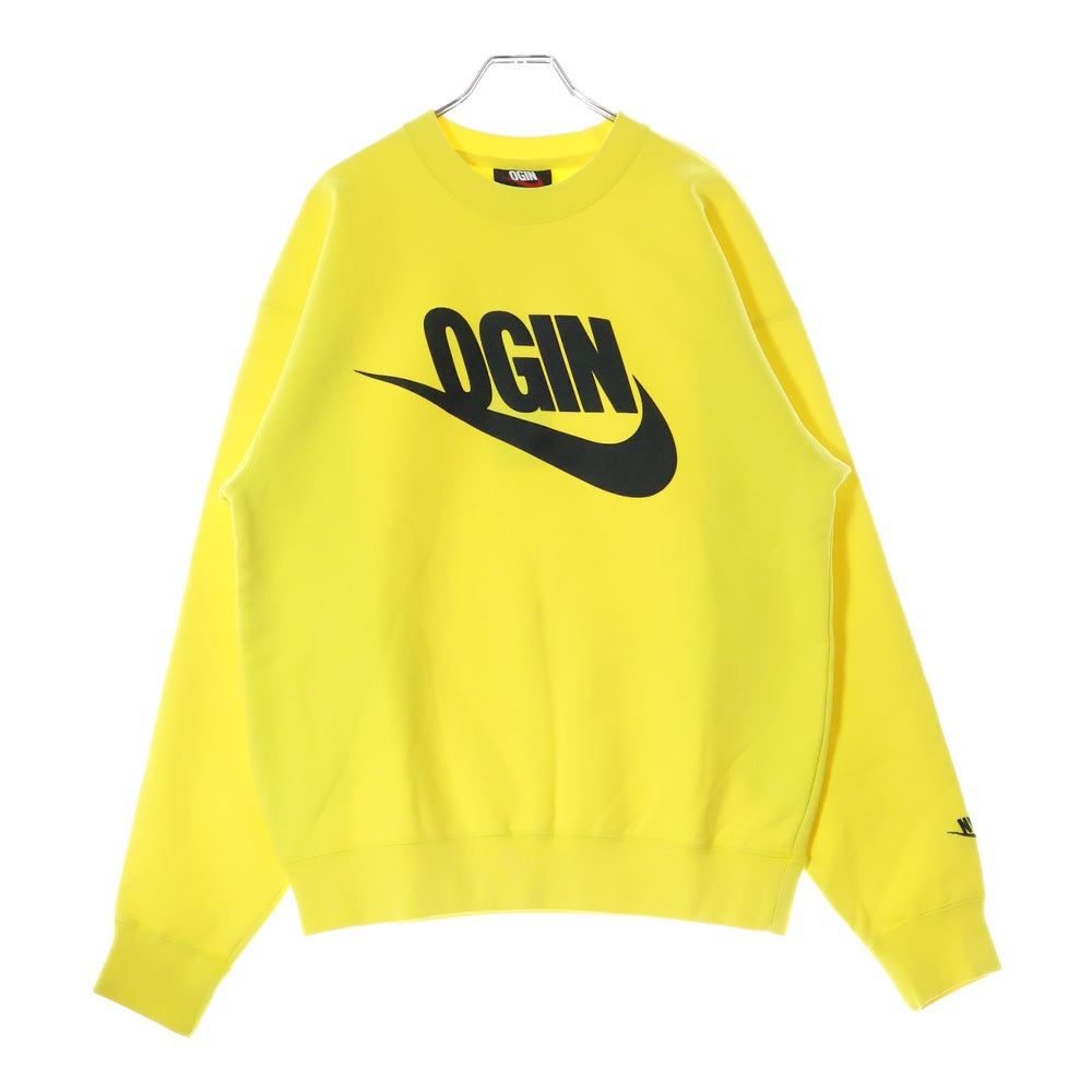 NIKE(ナイキ) ×NIGO AS NRG CREW FLEECE ニゴ クルーネック スウェット トレーナー イエロー FV5942-735