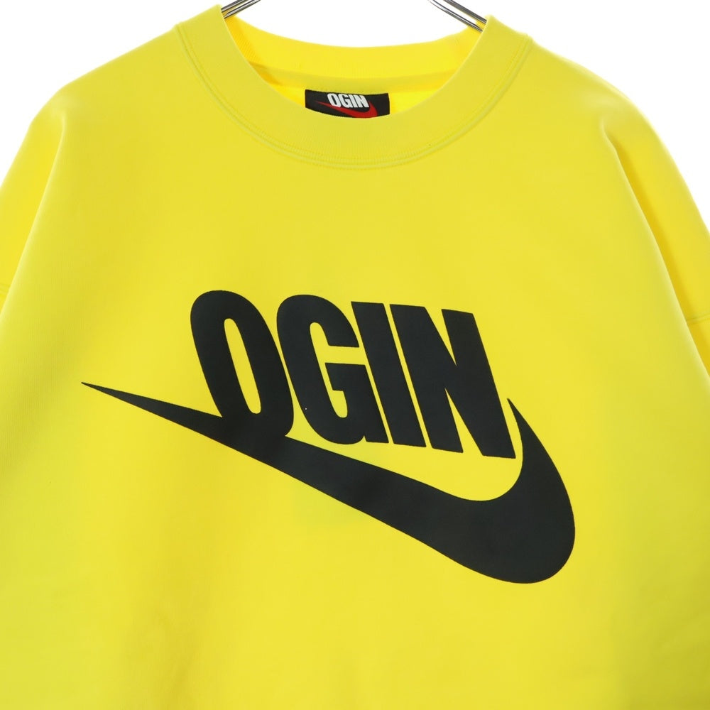 NIKE(ナイキ) ×NIGO AS NRG CREW FLEECE ニゴ クルーネック スウェット トレーナー イエロー FV5942-735