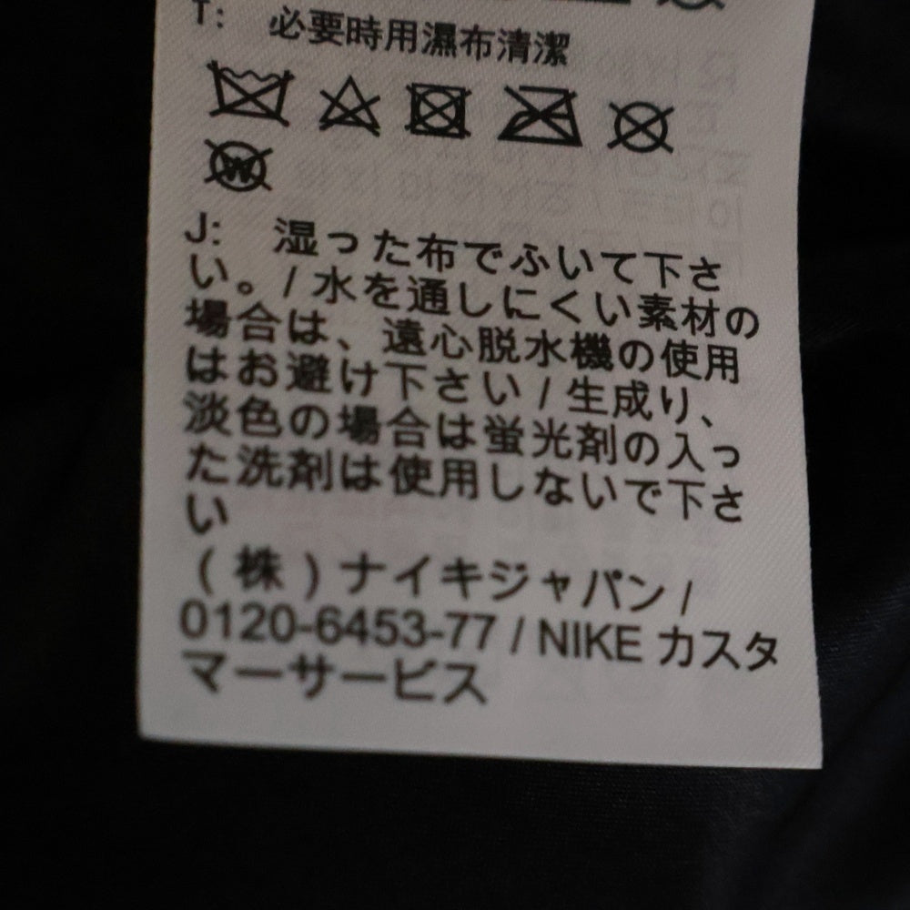 SUPREME(シュプリーム) 25SS×NIKE LEATHER VARSITY JACKET ナイキ バーシティ レザージャケット ブラック HF9634-010