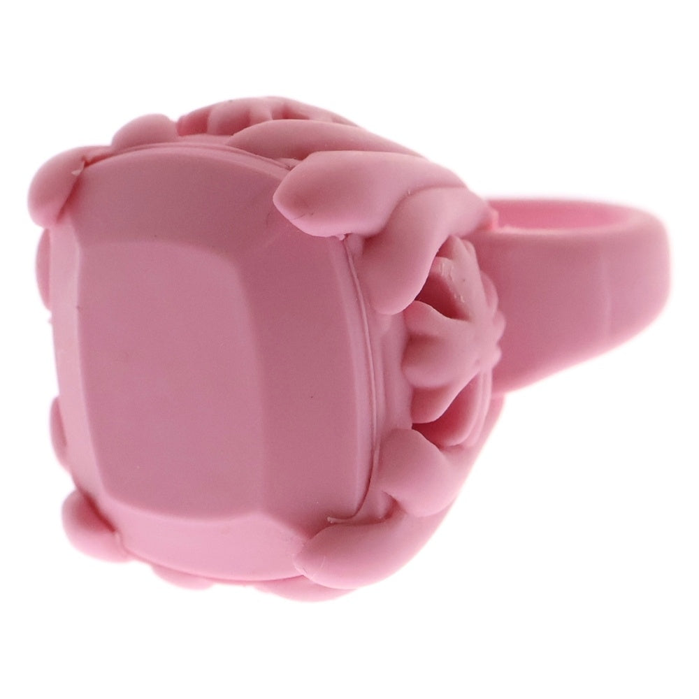CHROME HEARTS(クロムハーツ) COCK&TAIL PLSTC RING ラバー カクテルリング ピンク