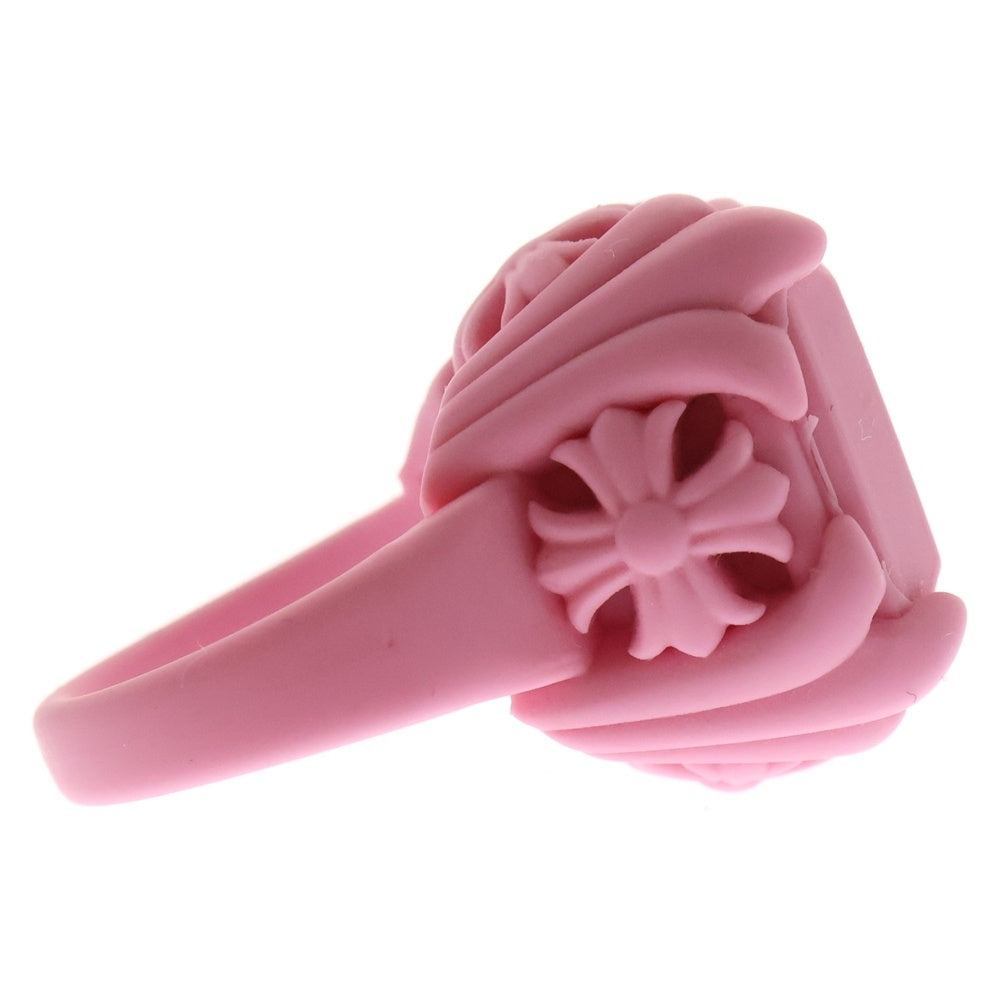 CHROME HEARTS(クロムハーツ) COCK&TAIL PLSTC RING ラバー カクテルリング ピンク