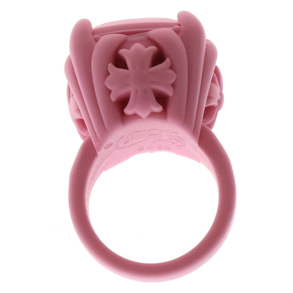 CHROME HEARTS(クロムハーツ) COCK&TAIL PLSTC RING ラバー カクテルリング ピンク