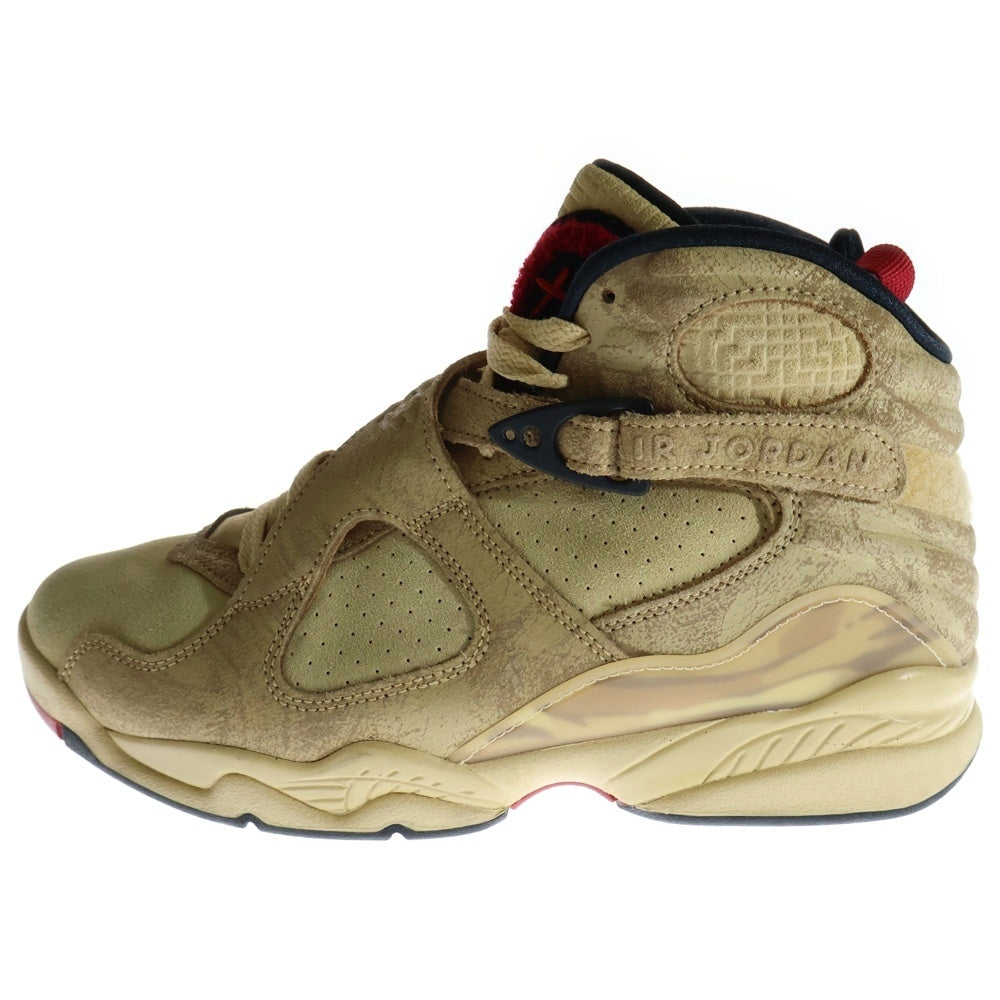 NIKE(ナイキ) AIR JORDAN 8 RETRO SE RUI TWINE エアジョーダン8 レトロ 八村塁 ハイカットスニーカー ブラウン US7.5/25.5cm DO2496-700